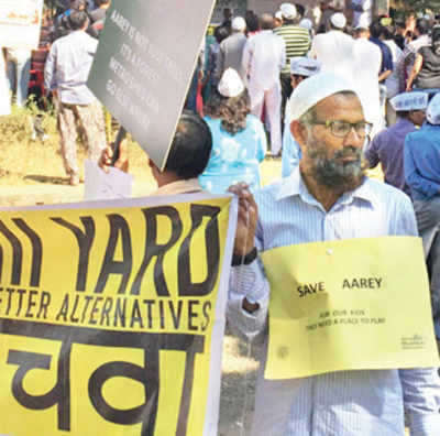 Metro takes another big bite out of Aarey land