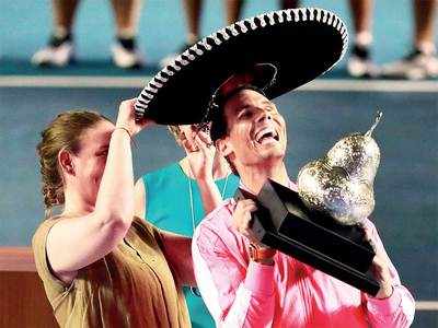 Mexican Open: Rafael Nadal wins third title, beats Taylor Fritz