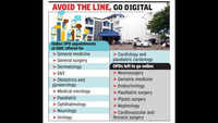 Queues continue at GMC as online slots find few takers