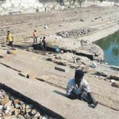 Banganga repair work destroying heritage