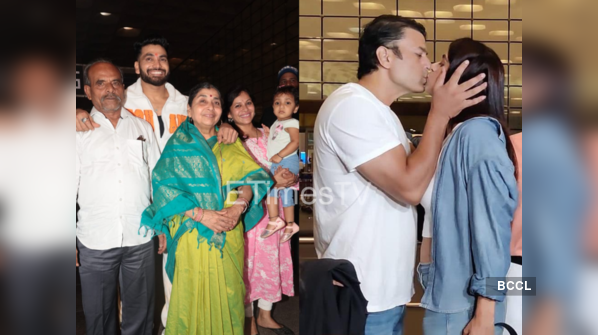 From Shiv Thakare being sent off by his aai to Ruhi Chaturvedi sharing a lip lock with hubby Khatron Ke Khiladi 13 contestants jet off to South Africa