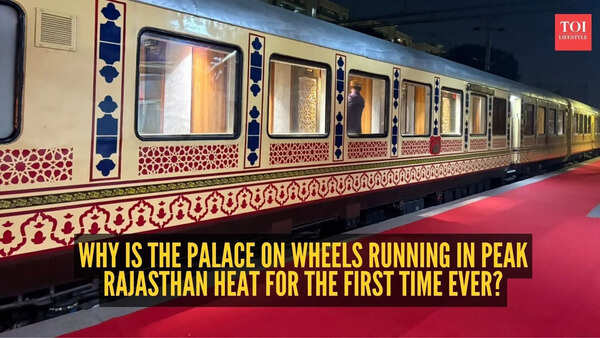 Rajasthan is touching 44°C, yet India’s most luxurious train just broke a 45-year-old rule