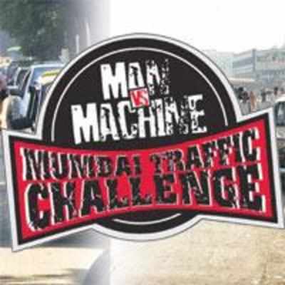 MAN VS MACHINE MUMBAI TRAFFIC CHALLENGE
