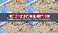 Insects found in relief materials, migrant workers protest in Karnataka 