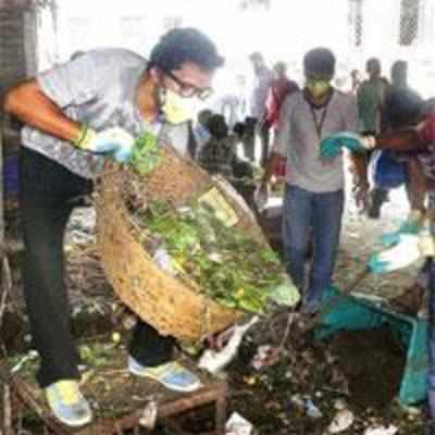 '˜Today I noticed how much garbage there is at Dadar station'