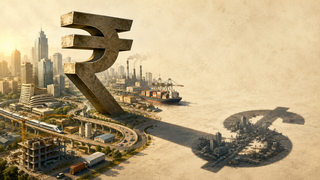 How the rupee kept India from the $5 trillion club