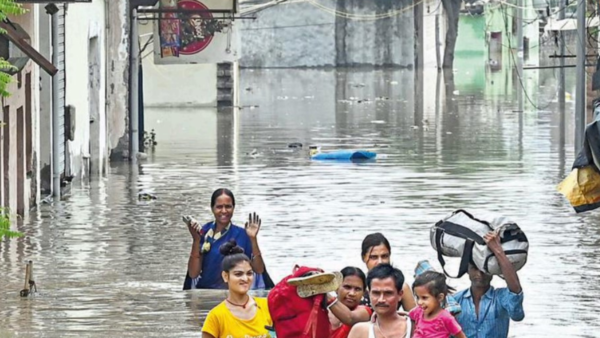 Public health crisis looms as roads turn rivers in Delhi