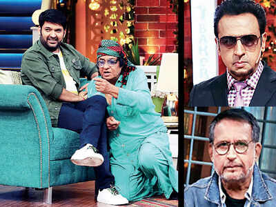 Comic relief with three baddies on The Kapil Sharma Show