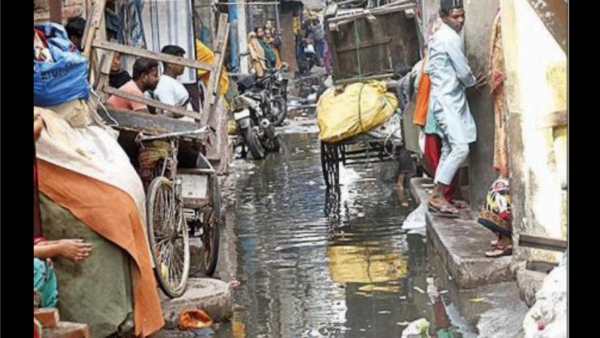 Flooded streets likely in Jharkhand if drains remain clogged, fear residents