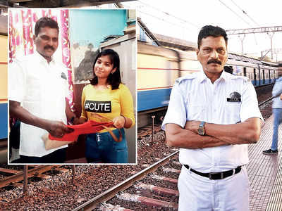 Railway official saves cancer survivor’s day