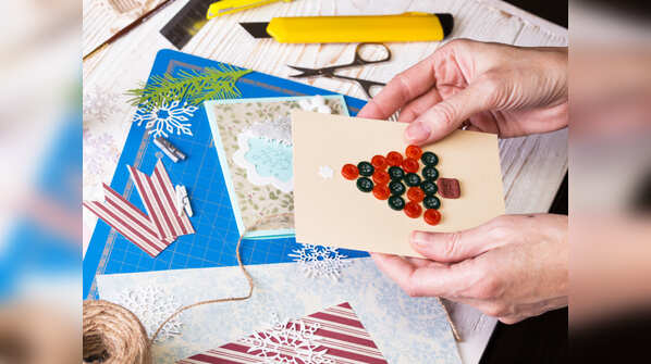 ​Buttons greeting card