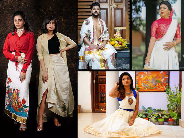 Malayali youth flaunt Vishu fashion with a modern twist