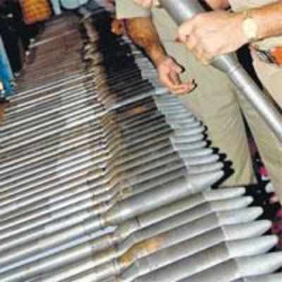 600 rocket missiles seized in Andhra