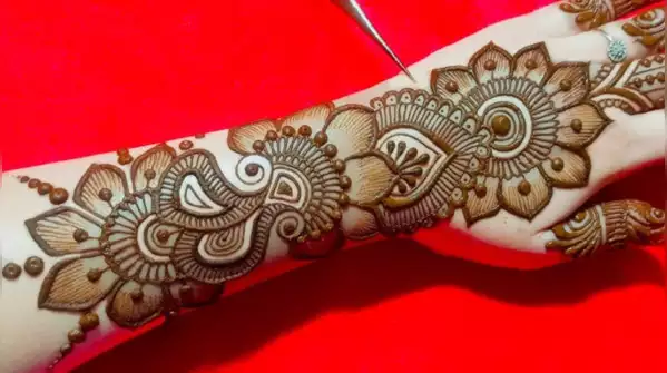 Arabic mehendi designs