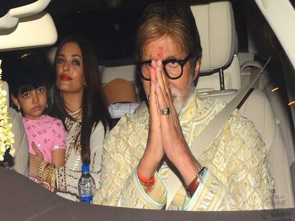 PICS: Big B's star-studded Diwali party