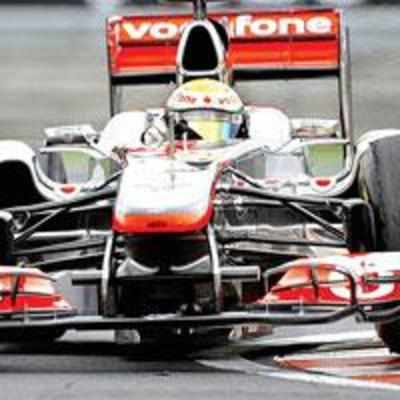 Hamilton fastest in Hungary GP practice