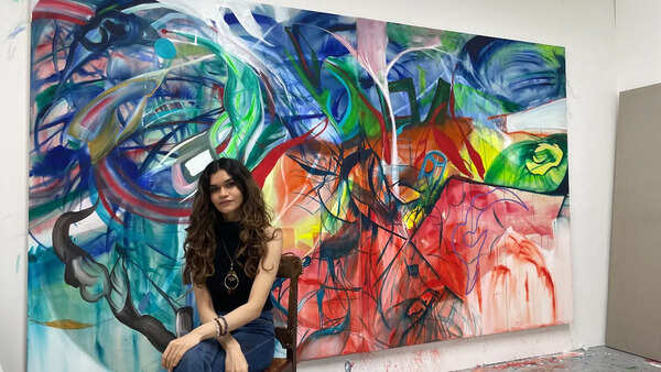 Between Chaos and Cosmos: Inside Mannat Gandotra's ever-unfolding abstract worlds