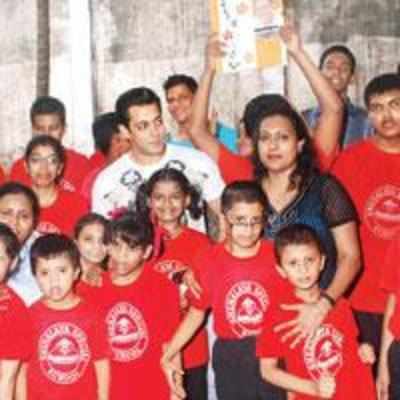 Sallu gifts bus to school kids