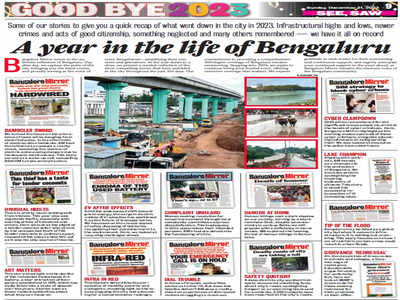 Good bye 2023: A year in the life of Bengaluru