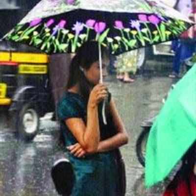 Rain pours fun for some, misery for others