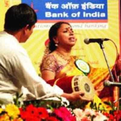 Carnatic music exponent regales city