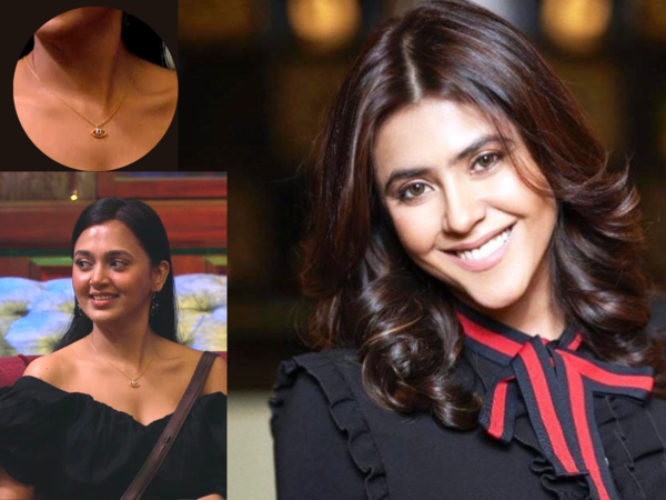 One of the best products of EK includes the evil eye necklace popularized by #Tejran: Ektaa Kapoor