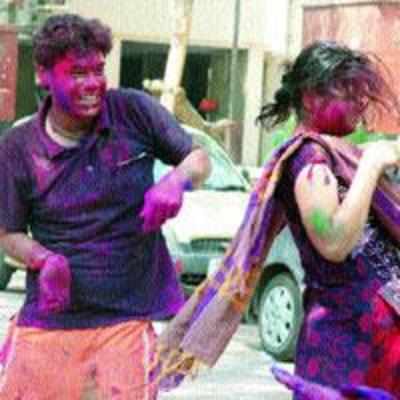 Police act against Holi hooliganism