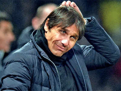 English Premier League: Coach Antonio Conte reacts after Chelsea suffer second successive defeat