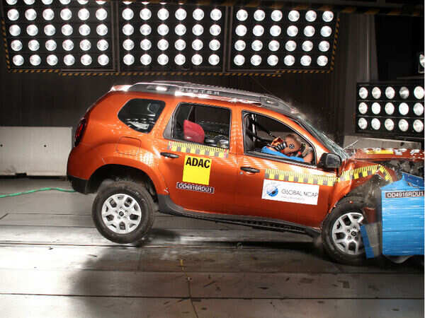 Renault Duster gets zero stars in crash test