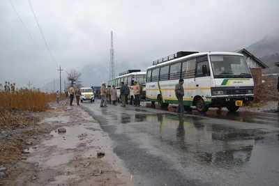 LoC bus service resumes, PoK truckers threaten stir