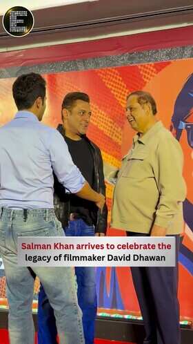Salman Khan Joins David And Varun Dhawan For Special Celebration