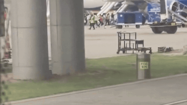 The burning plane: Power bank fire on IndiGo flight triggers chaos; 200 passengers evacuated through emergency slides — watch