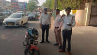 Bike with Rs 11 Lakh pending traffic fines impounded
