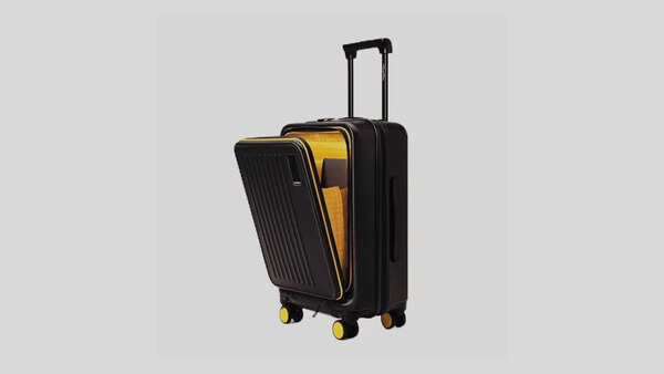 Stylish Hard Trolley Suitcases With Laptop Compartments for Professionals