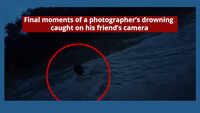Uttar Pradesh: Final moments of a photographer’s drowning caught on his friend’s camera 