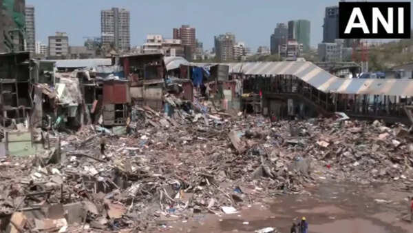 After violent clashes, Mumbai’s Bandra Garib Nagar demolition drive enters Day 3 amid tight security