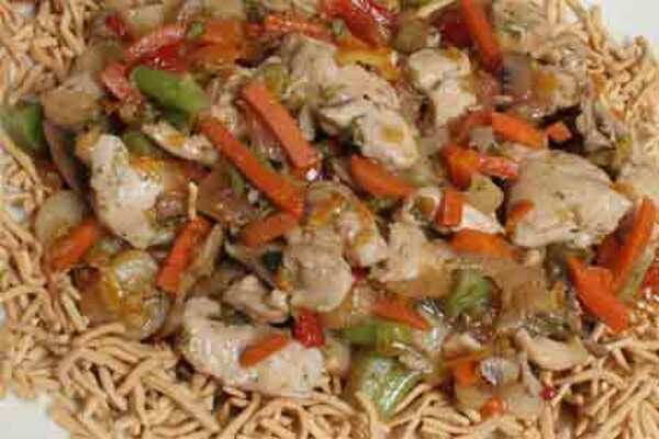 Chicken and vegetable stir fry recipe