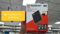 Western Digital My Passport Go Solid State Drive: Unboxing and quick look 