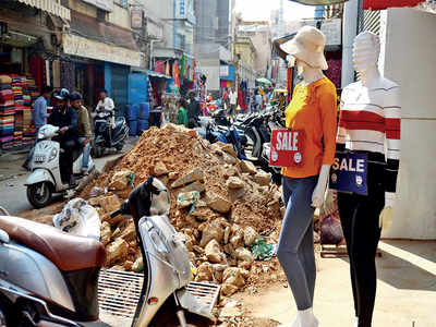 Jewellers’ Street has more dust than gold