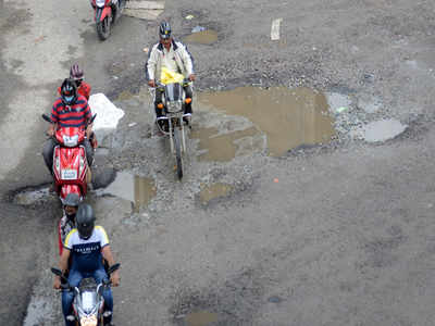 608 potholes in Bengaluru