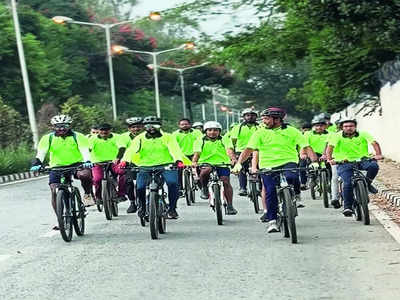 Pedalling towards health