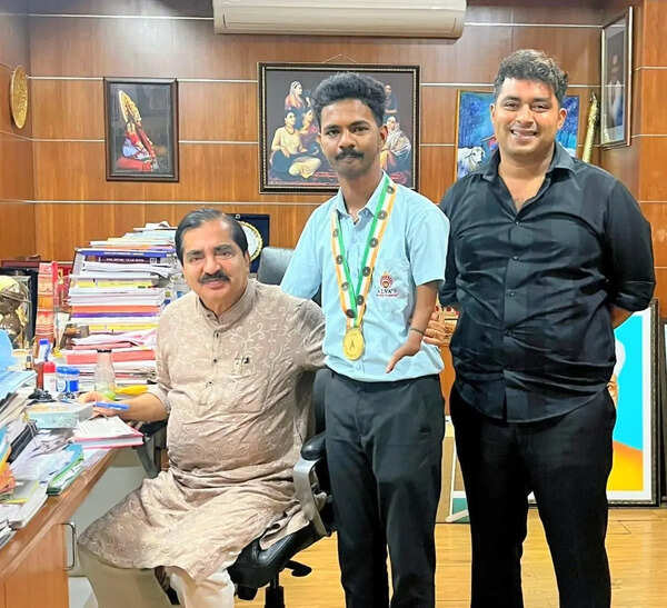 Specially abled youth secures place in India Book of Records 2026