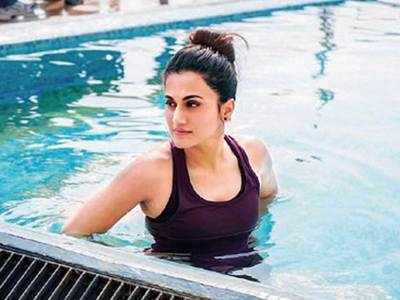 When Taapsee Pannu overcame her fear of swimming