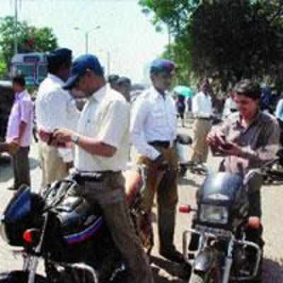Traffic violations rampant in various city nodes