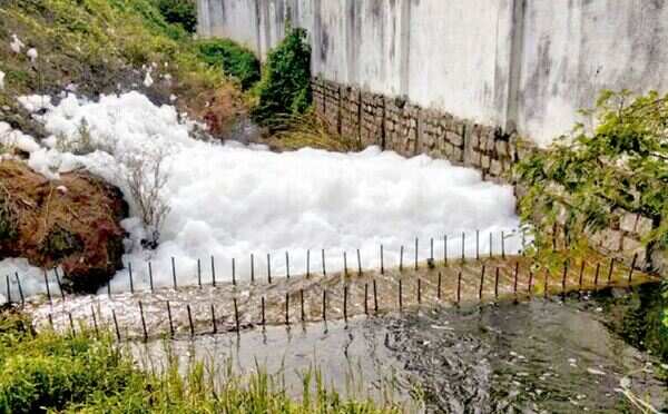 Hyderabad lake goes Bengaluru way, spills toxic foam