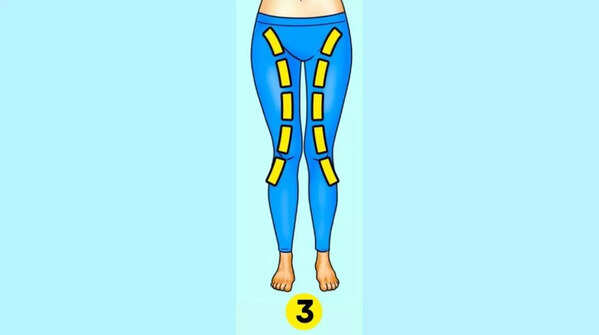 If you have knock-kneed legs, it means...