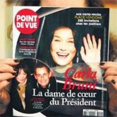 French mags go ga-ga over Sarkozy pictures