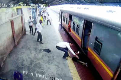 RPF official's quick action saves woman