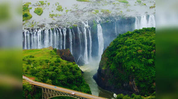 Zambia or Zimbabwe Victoria Falls