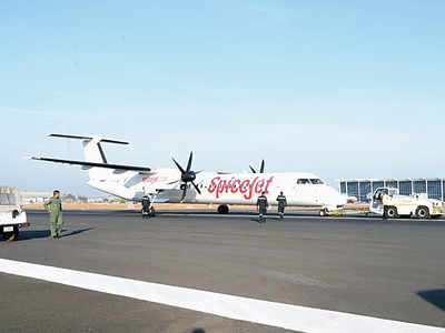 Major mishap averted during SpiceJet flight’s landing at Dabolim international airport in Goa